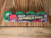 PALACE x SPITFIRE Skateboard Wheels New Formula 4 Sealed 54mm Con Full Green