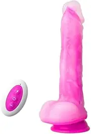 Thrusting Dildo Vibrator, Vibrating Realistic Penis for G-Spot Teasing, Remote Adult Sex Toys for Women Couple with 3x10 Modes, 9.2" Heating Lifelike Silicone Dildos with Suction Cup