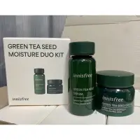 在飛比找蝦皮購物優惠-韓國 innisfree 悅詩風吟 綠茶籽保濕套裝 綠茶籽精