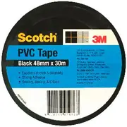 Scotch PVC Duct Tape 48mm x 30m Black