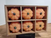 Z Gallerie Box of 6 Pumpkin Candles - New in Box