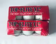 Spalding Top-Flite XL-2 Golf Balls 2 - 3 Ball Sleeves 6 Balls in all -New
