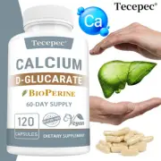 Calcium D-Glucarate Supplement Balances Liver System Health, Antioxidant