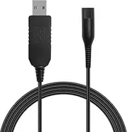 12V Shaver Charger Cable for Braun Shaver Series 9 8 7 6 5 3 1, for Braun Razor 3040s 340s 310S 9385cc 370 720 760cc 790cc 720s-4 7865cc 9090cc 9290cc 9330s 5018s 7020s 9095cc 390cc