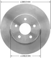Disc Brake Rotor fits 1985-1995 Plymouth Sundance Acclaim Voyager BENDIX PREMIU