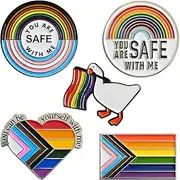[ZESION] Adjustable Social Battery Sliding Pins, 7 Moods to Choose for Backpacks Badges Hats Lapel Pins Accessory