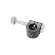 Aeroflow Billet Aluminium Clip Style Cable Mount Full Clamp Black
