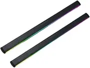 ADCCH Electric Side Steps Automatic Diode Lamp Electric Running Board Compatible for Jeep Wrangler JL 2 Door Sahara Rubicon 2018 2019 2020 2021 2022 2023 2024