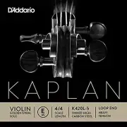 D'Addario Kaplan Golden Loop End Violin Single E String, 4/4 Heavy Tension