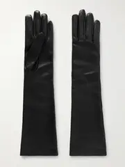 [Brunello Cucinelli] Brunello Cucinelli - Leather Gloves - Black - M M Black