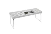 3 x Small Collapsible Shelf Rack Kitchen Pantry Plastic Food storage Organiser Bathroom Office FD