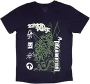 [Linkin Park] Unisex Adult Reanimation Robot Sketch T-Shirt