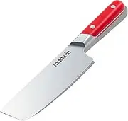 Made In Cookware - 6" Nakiri Knife - Crafted in France - Full Tang With Pomme Red Handle