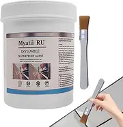 Waterproof Sealant, Liquid Waterproof Agent Sealant, Transparent Repairing Leak Adhesive for Walls, Roof, Terraces, Balconies