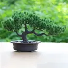 Handmade Simulation Pine Tree Plastic Artificial Bonsai Plants Hotel