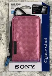 SONY LCS-CSVC Soft Cyber-shot® Carrying Case: LCS-CSVC Pink