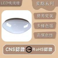 在飛比找PChome24h購物優惠-LED 吸頂燈 80W 無極調光 星空 星鑽 星點 高光效 