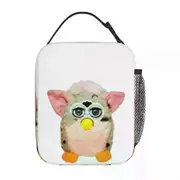 c647 Gay Tye Dye Furby Relaxed Fit Lunch Bags Insulated Lunch Tote Portable Bento Box Resuable Picnic Bags for Woman Work Kids School k647