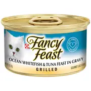 Fancy Feast Grilled Ocean Whitefish & Tuna Feast In Gravy 85g