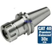 Sowa GS Tooling CAT 40 ER 32 x 4.00" 30K RPM Balanced CNC Collet Chuck-0002" TIR