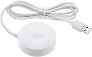 VGOL 1PC USB Electric Toothbrush Magnetic Charger Toothbrush Charger Base Replacement Compatible with Braun Oral-B IO 7/8/9/10 Electric Toothbrush Charging Base 1M, White