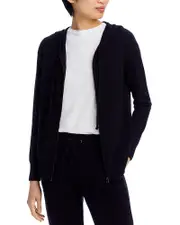 C by Bloomingdale's Cashmere Zip Hoodie - Exclusive