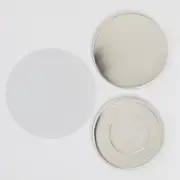 37mm Nd. Magnetic Button Parts Fits 37mm Button Maker 100 Sets/Pack