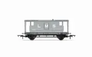 Hornby R60285 OO Gauge LMS 20 Ton Brake Van LMS Grey 730071