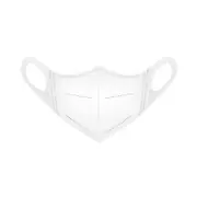 Beakey 3D Disposable Breathable Face Mask 50 Pcs for Adults-White