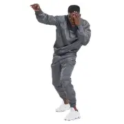 FIGHTHAUS CONTENDER SAUNA SUIT - Charcoal 3X-Large