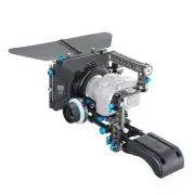 FOTGA DP500III Matte Box + QRA/B Hard Stop Follow Focus + Baseplate + Handle Kit