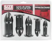 Ease-In Anal Dilator Kit - Kits Anal Size Matters Anal Plugs Butt Plug Vibrating Prostate Sex Massager Anal Sex Toys Sexual Wellness Products Mens Sex Toys
