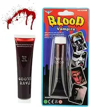 Halloween Blood - Special Effect Blood Tube | Vampire Blood Tube for Zombie Makeup Washable Fake Blood Realistic Stage Blood for Halloween Costume