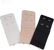 [Miekeits] Women Bra Extender Extension Strap Brassiere Extender Hook Elastic Bra Strap Extenders Bra Band Extension