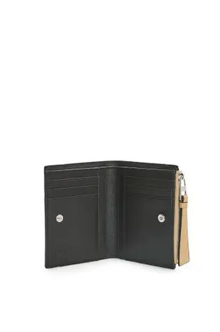 LOEWE短夾 Puzzle compact wallet in classic calfskin