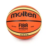 在飛比找momo購物網優惠-【MOLTEN】#6橡膠深溝12片貼籃球-6號球(BGR6D