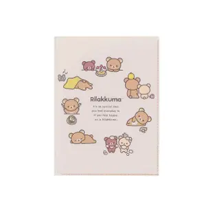 【San-X】拉拉熊 懶懶熊 10P資料夾 日常生活(Rilakkuma)