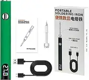 Portable Electric Soldering Iron Welding Kit Adjustable Voltage Smart Power Tool 650mAh Battery Digital 510 Electric Soldering Iron Electronics Repair