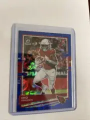 2020 DONRUSS OPTIC ENO BENJAMIN RC BLUE HYPER PRIZM ROOKIE ARIZONA CARDINALS