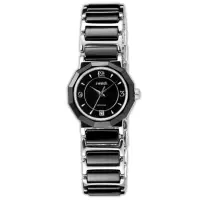 在飛比找momo購物網優惠-iwatch 歐風時尚陶瓷女錶-黑(IW-2006L)
