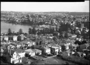 NSW Manly Sydney Harbour ferry houses from a hill Sydney New - Old Photo