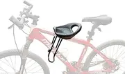 Mountain Bicycle Child Bike Seat,with Back Rest Foot Pedals Mountain Bike Saddle,Front Mounted Bicycle Seats