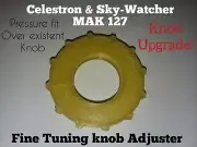 Fine Focus Knob For Celestron & Sky-Watcher MAK 127. Fine Tuning Upgrade