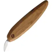 Flexcut Chip Carving Fixed Blade Knife 1" 1095 Carbon Steel Blade Wood Handle