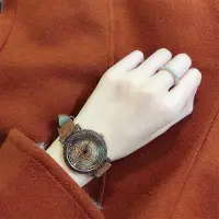 在飛比找樂天市場購物網優惠-高級感時來運轉手錶女款品牌奢華時尚復古焦糖女士手錶氣質防水潮