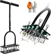 SakerPlus Lawn Aerator Tool (Black)