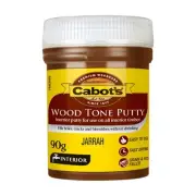 Cabot's WOODTONE PUTTY 90g Shrink Resistant, Interior Timber JARRAH