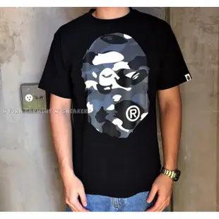 【HYDRA】A BATHING APE BAPE CITY CAMO MAD FACE TEE 猿人頭 夜光 黑迷彩