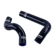 For 1984 1985 Mazda RX7 RX-7 GSL-SE 1.3L 13B Silicone Radiator Hose Kit Black (for: Mazda)