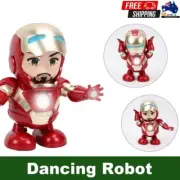 Iron Man Tony Stark Superhero Dancing Hero Action Figure Music and Light Toys
